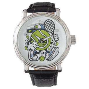 Reloj De Pulsera Funny Tennis Ball Personalizado   Deporte
