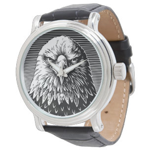 Reloj De Pulsera Furia Feroz: La Poderosa Mirada de un Águila