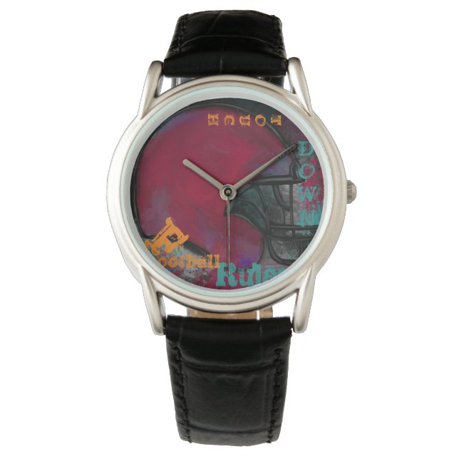 RELOJ DE PULSERA FÚTBOL AMERICANO (Anverso)
