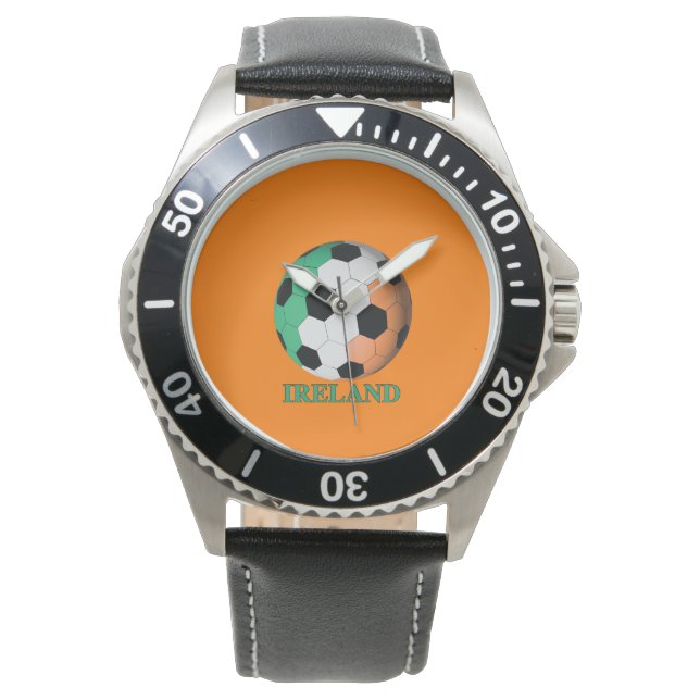 Reloj De Pulsera Fútbol de Irlanda (Anverso)