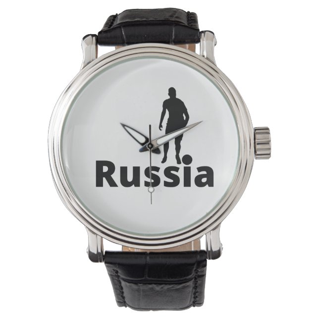 Reloj De Pulsera Fútbol de Rusia (Anverso)