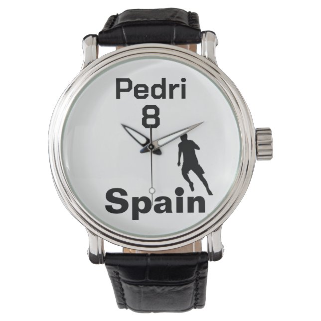 Reloj De Pulsera Fútbol en España, personalizable (Anverso)
