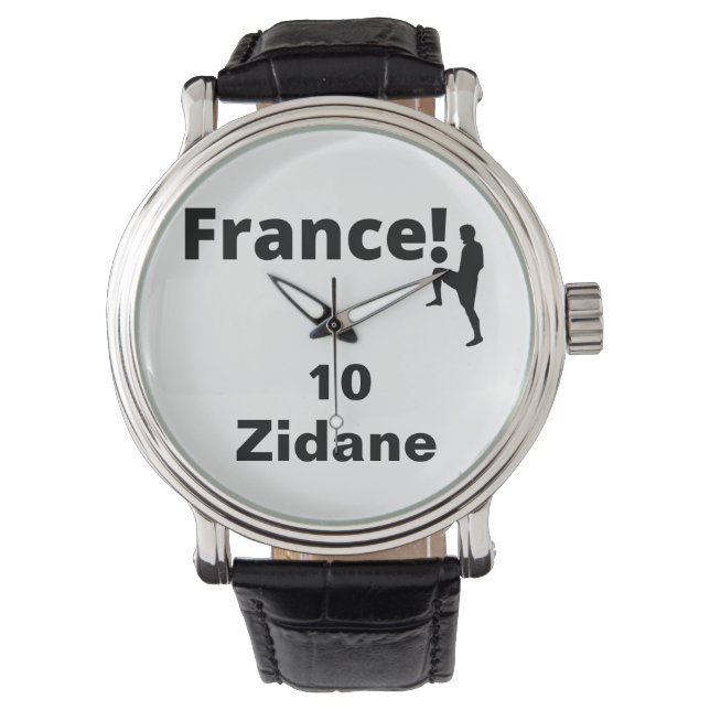 Reloj De Pulsera Fútbol Francia, personalizable (Anverso)