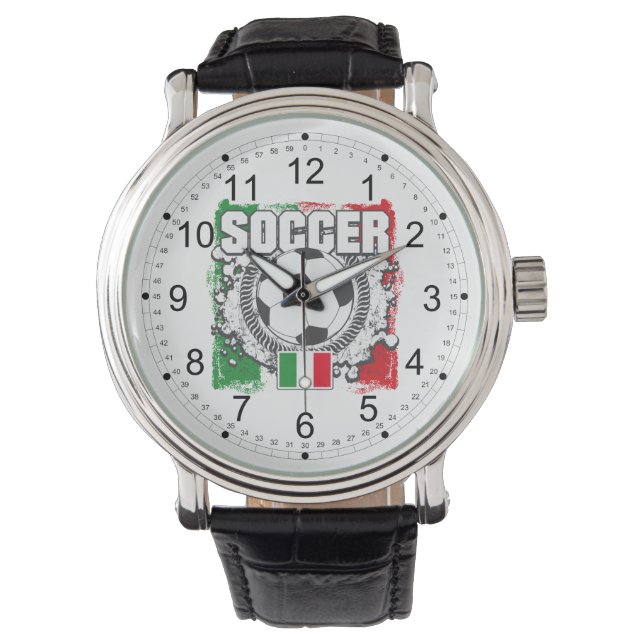 Reloj De Pulsera Fútbol Italia (Anverso)