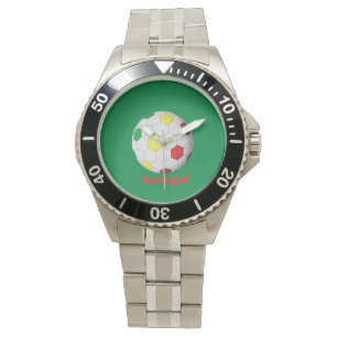 Reloj De Pulsera Fútbol Senegalés