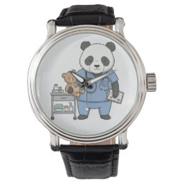 Reloj De Pulsera Future RN Panda: Adorable Medical Student 