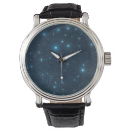 Reloj De Pulsera Galaxia azul pequeña