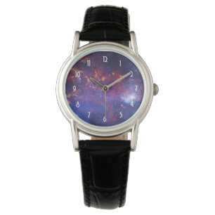 Reloj De Pulsera Galaxia brillante brillante brillante brillante en