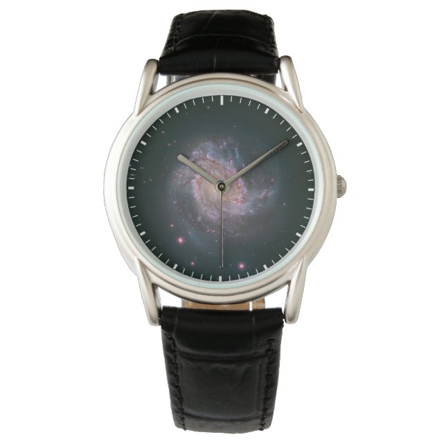 Reloj De Pulsera Galaxia con espiral obstruida Messier 83.2 (Anverso)
