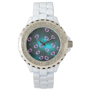 Reloj De Pulsera Galaxia del corazón