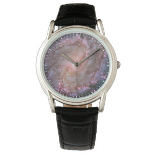 Reloj De Pulsera Galaxia Espiral Barrada Messier 83.