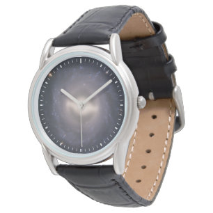 Reloj De Pulsera Galaxia Espiral Ngc 1015.