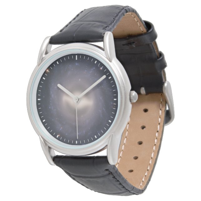 Reloj De Pulsera Galaxia Espiral Ngc 1015. (Angular)