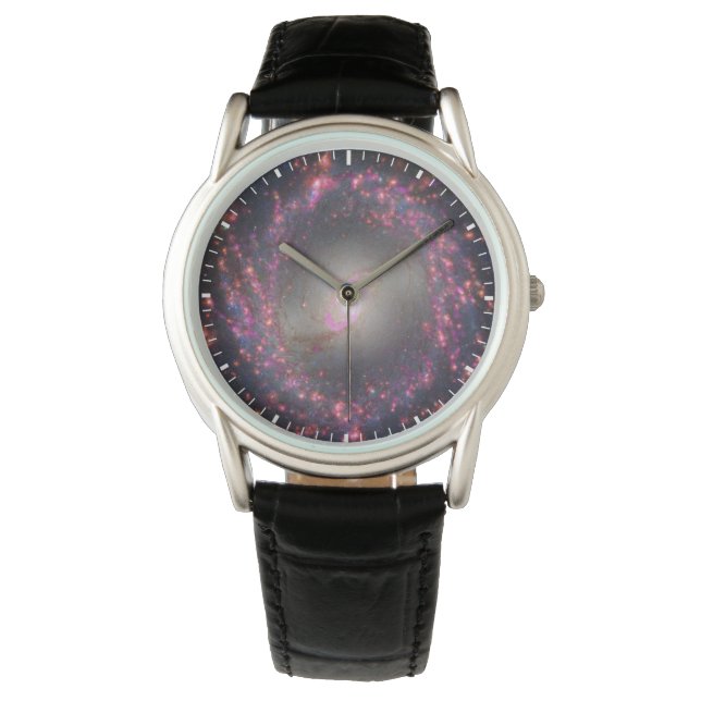 Reloj De Pulsera Galaxia Espiral Ngc 3351. (Anverso)