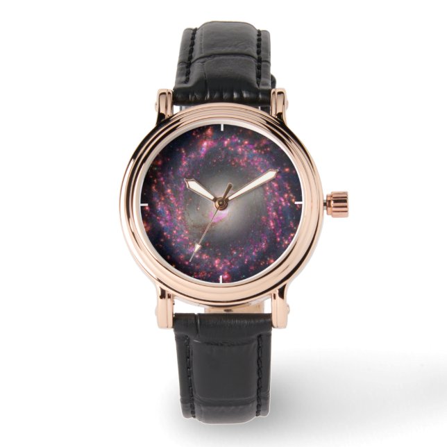 Reloj De Pulsera Galaxia Espiral Ngc 3351. (Anverso)
