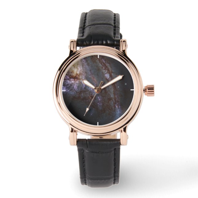 Reloj De Pulsera Galaxia Espiral Ngc 3627. (Anverso)