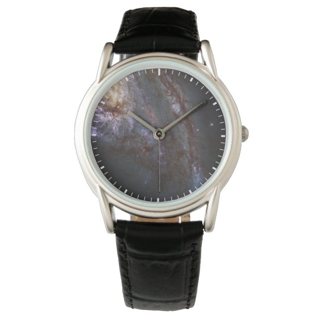Reloj De Pulsera Galaxia Espiral Ngc 3627. (Anverso)