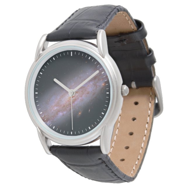 Reloj De Pulsera Galaxia Espiral Ngc 3972. (Angular)