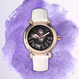 Reloj De Pulsera Galaxia Inspiradora ilimitada
