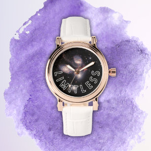 Reloj De Pulsera Galaxia Inspiradora ilimitada