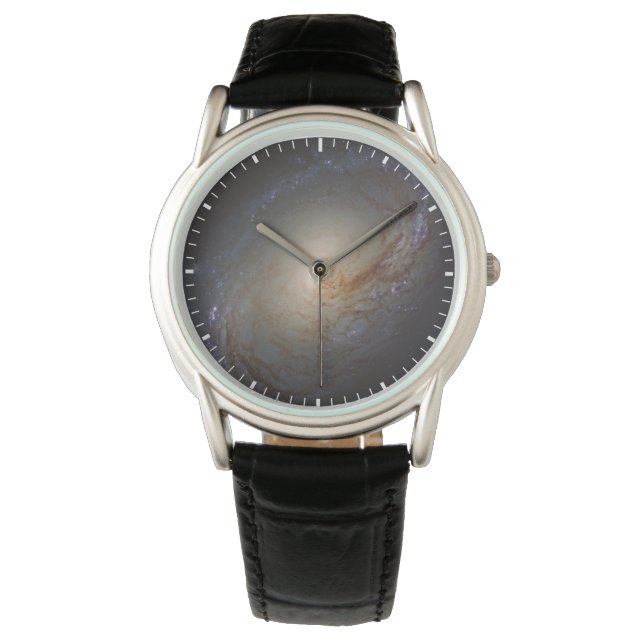 Reloj De Pulsera Galaxia Lenticular Barrada Ngc 3368 (Anverso)