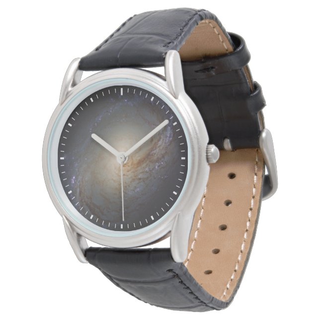 Reloj De Pulsera Galaxia Lenticular Barrada Ngc 3368 (Angular)
