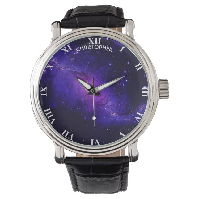 Reloj De Pulsera Galaxia Vía Láctea Galaxia Ciencia Astronomía (Anverso)