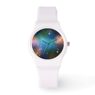 Reloj De Pulsera Galaxias de colores