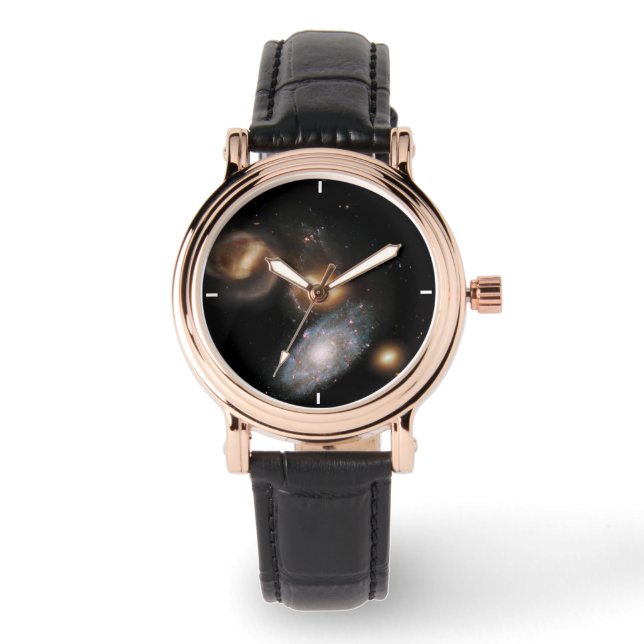 Reloj De Pulsera Galaxias Quintet de Stephan (Anverso)