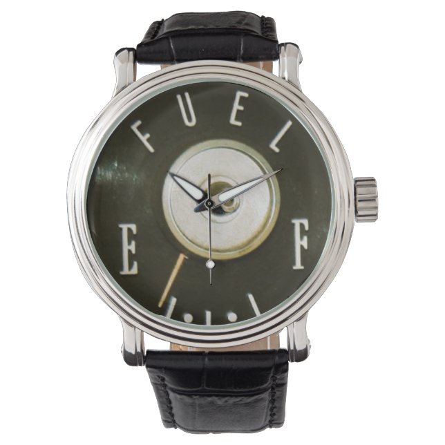 Reloj De Pulsera Gálibo clásico de combustible para automóviles de  (Anverso)