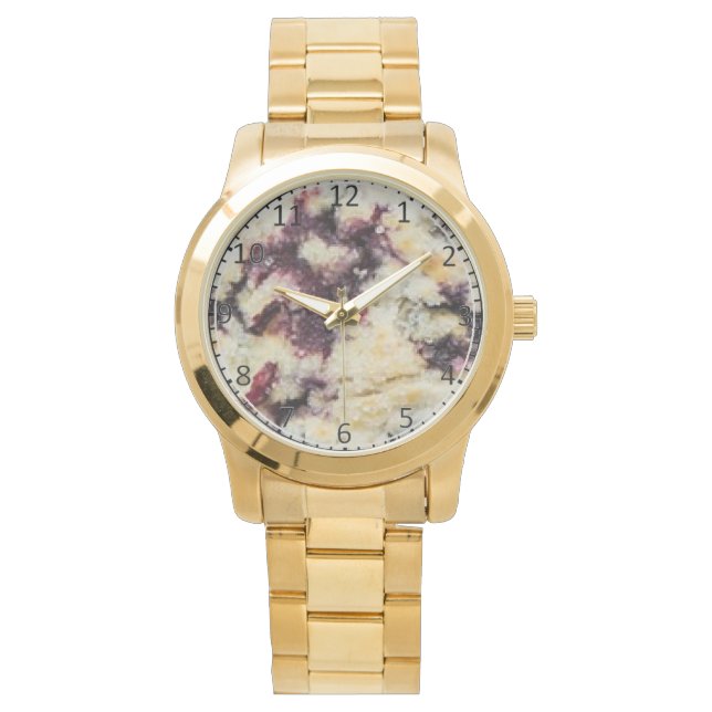 Reloj De Pulsera Galleta azul (Anverso)