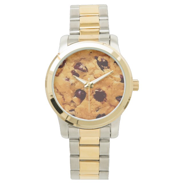 Reloj De Pulsera Galleta de chips de chicle (Anverso)