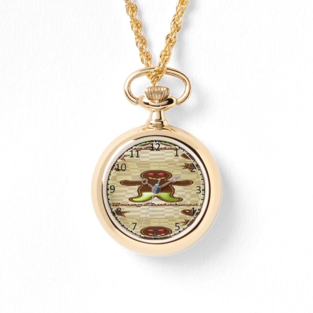 Reloj De Pulsera Galleta de pan de jengibre (Anverso)