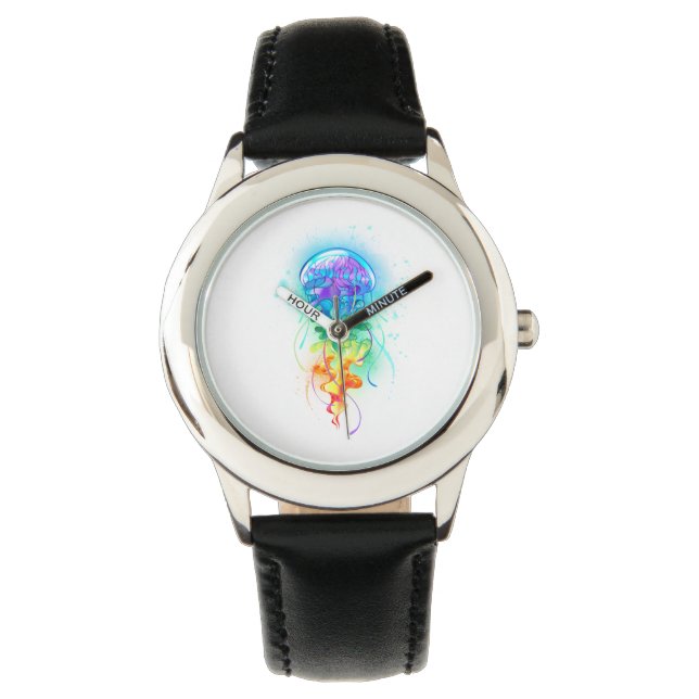 Reloj De Pulsera Gallito arcoiris (Anverso)