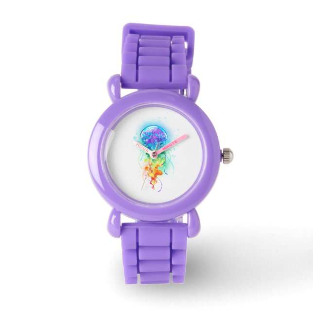 Reloj De Pulsera Gallito arcoiris (Anverso)