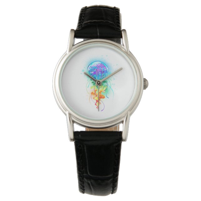 Reloj De Pulsera Gallito arcoiris (Anverso)