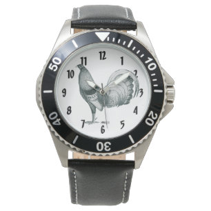 Reloj De Pulsera Gallo de pelea Crele o Dom