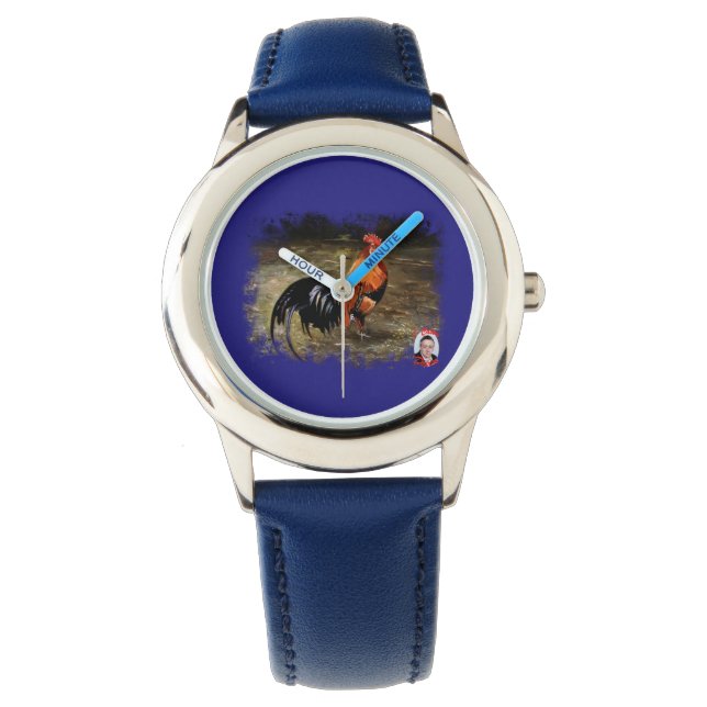 Reloj De Pulsera Gallo/Galo/Rooster (Anverso)