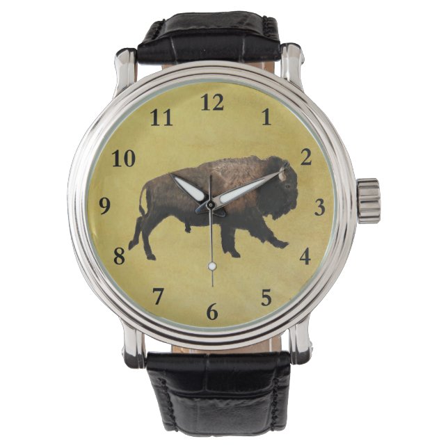 Reloj De Pulsera Galloping Bison (Anverso)