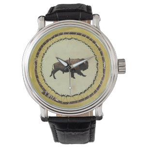 Reloj De Pulsera Galloping Bison