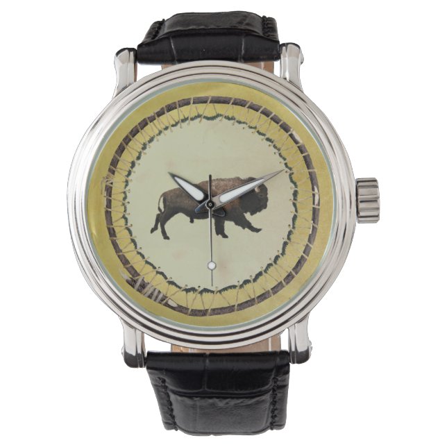 Reloj De Pulsera Galloping Bison (Anverso)