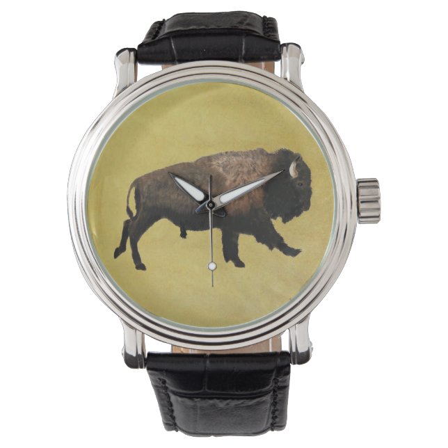 Reloj De Pulsera Galloping Bison (Anverso)