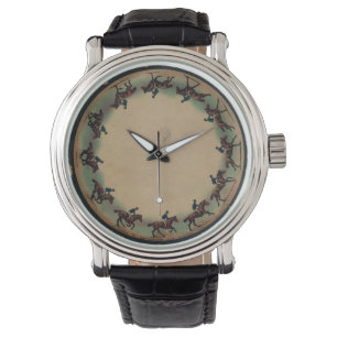 Reloj De Pulsera Galloping Zoopraxiscope Vintage 1893