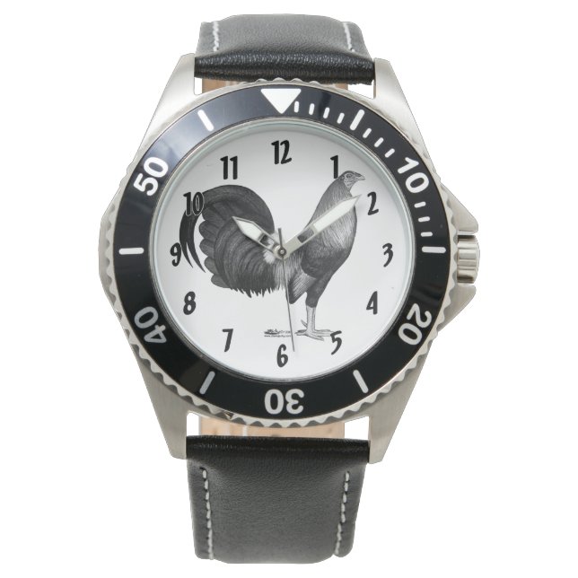 Reloj De Pulsera Gamecock Red Hatch (Anverso)