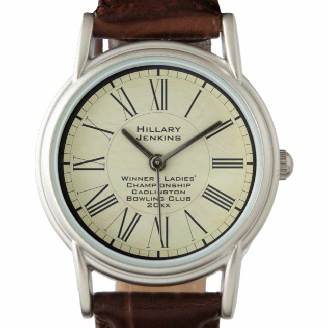 Reloj De Pulsera Ganadora de la competencia de bolos de Damas (Subido por el creador)