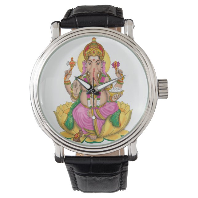 Reloj De Pulsera Ganesha Clock (Anverso)