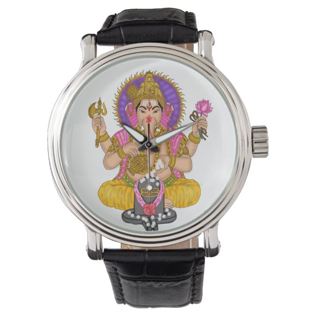 Reloj De Pulsera Ganesha Clock (Anverso)
