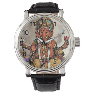 Reloj De Pulsera Ganesha Watch (con números romanos)