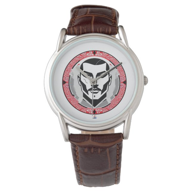 Reloj De Pulsera Gangster mit Narbe Design (Anverso)