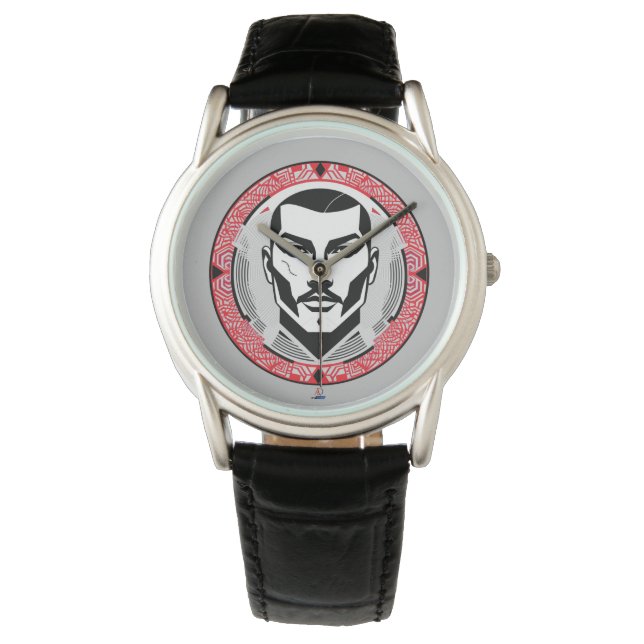 Reloj De Pulsera Gangster mit Narbe Design (Anverso)